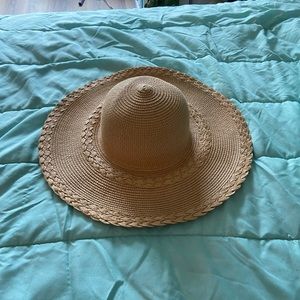 Tan summer hat